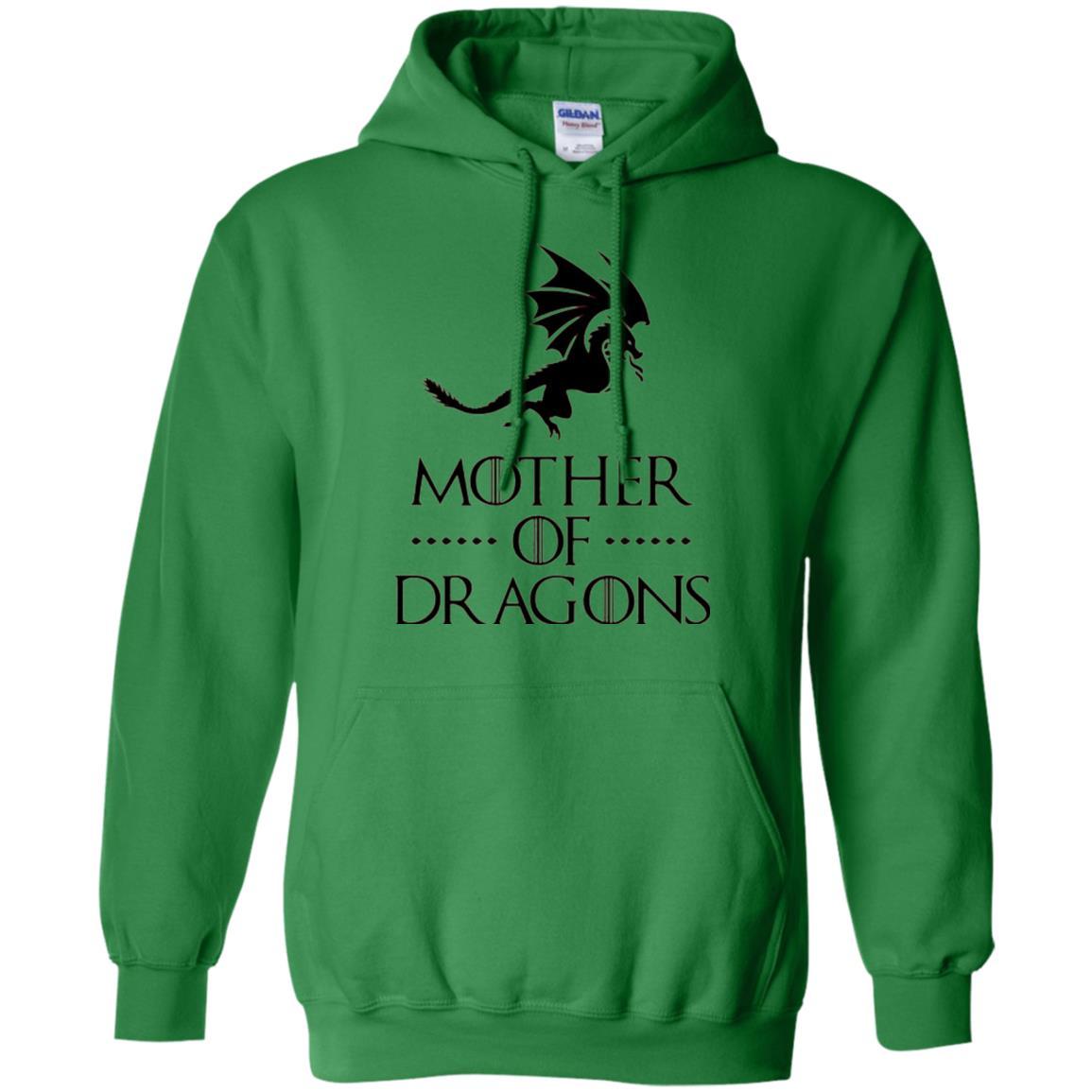 Throne Dragon T-shirt Mother Of Dragons Game Irish Green