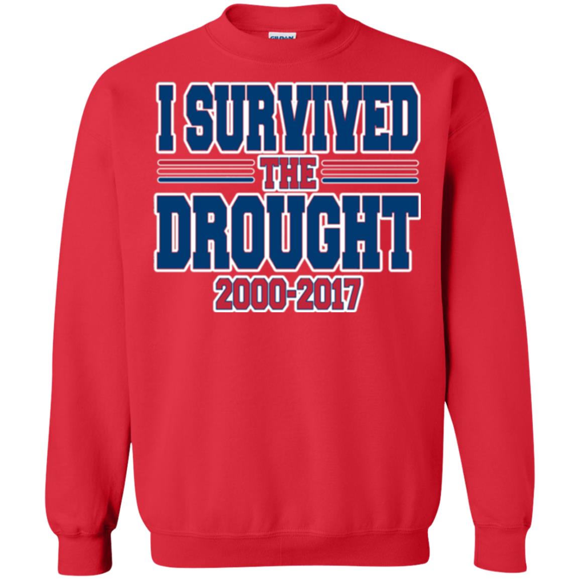 Buffalo Playoff T-shirt I Survived The Drought Red