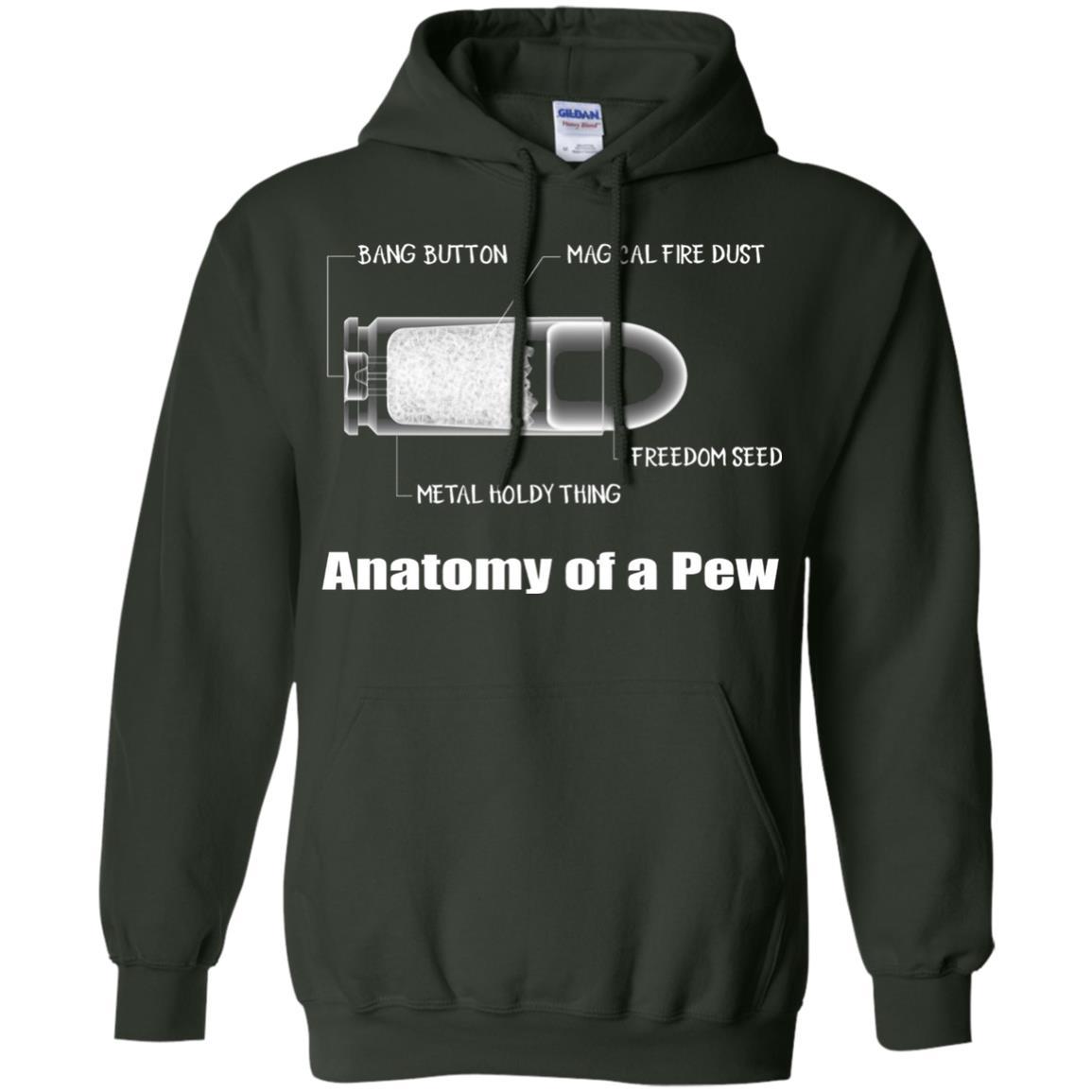 Bullet T-shirt The Anatomy Of A Pew Forest Green