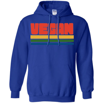 Vegan T-shirt Retro Style Veganism Royal