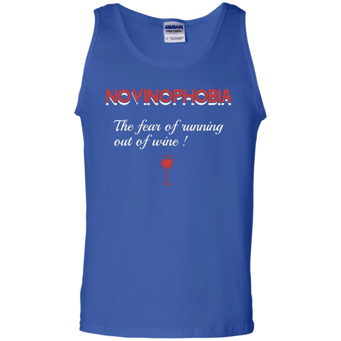 Novinophobia The Fear Of Running Out Of Wine Shirt Royal