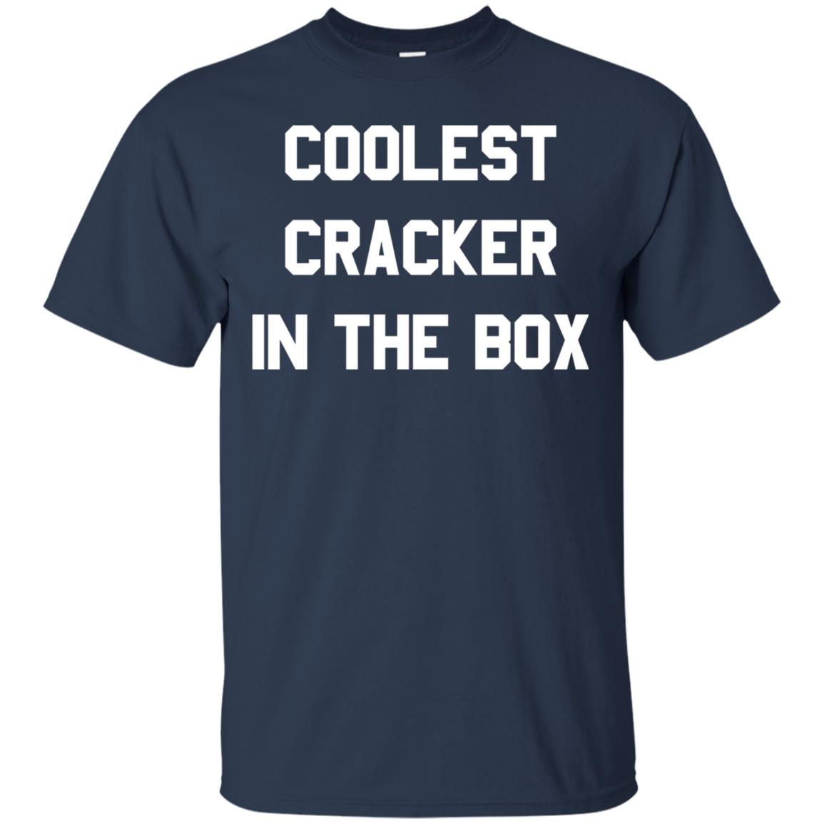 Coolest Cracker In The Box T-shirt Navy