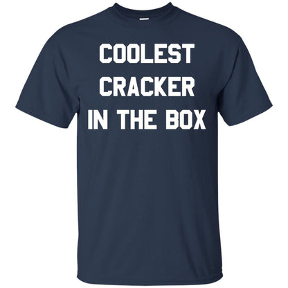 Coolest Cracker In The Box T-shirt Navy
