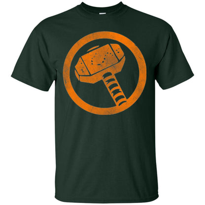 Thor Hammer T-shirt Forest Green