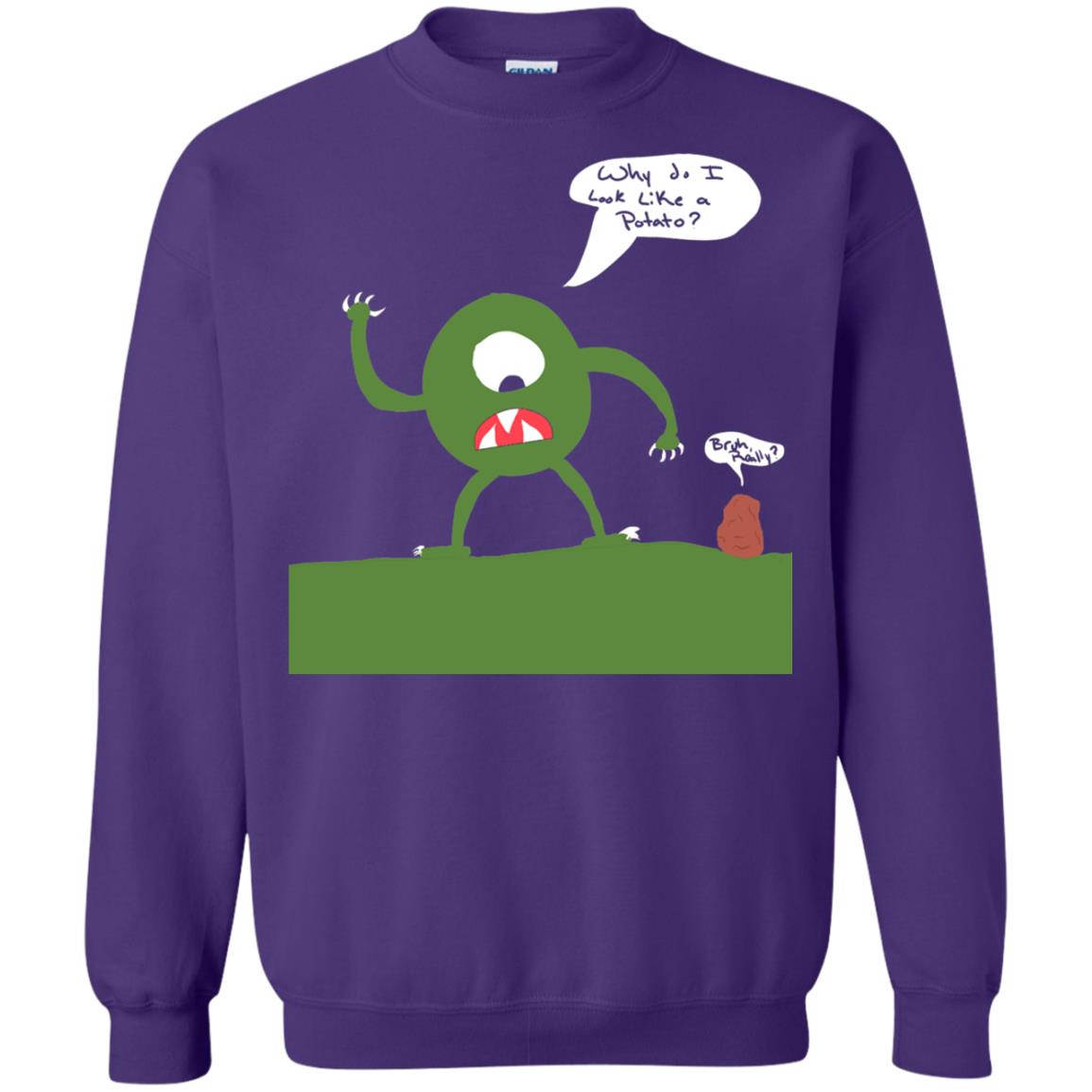 Why Do I Look Like A Potato T-shirt Purple