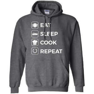 Chef T-shirt Eat Sleep Cook Repeat T-shirt