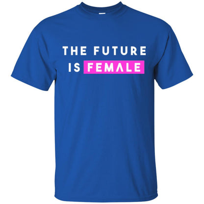 Iconic Statement T-shirt The Future Is Female T-shirt Royal