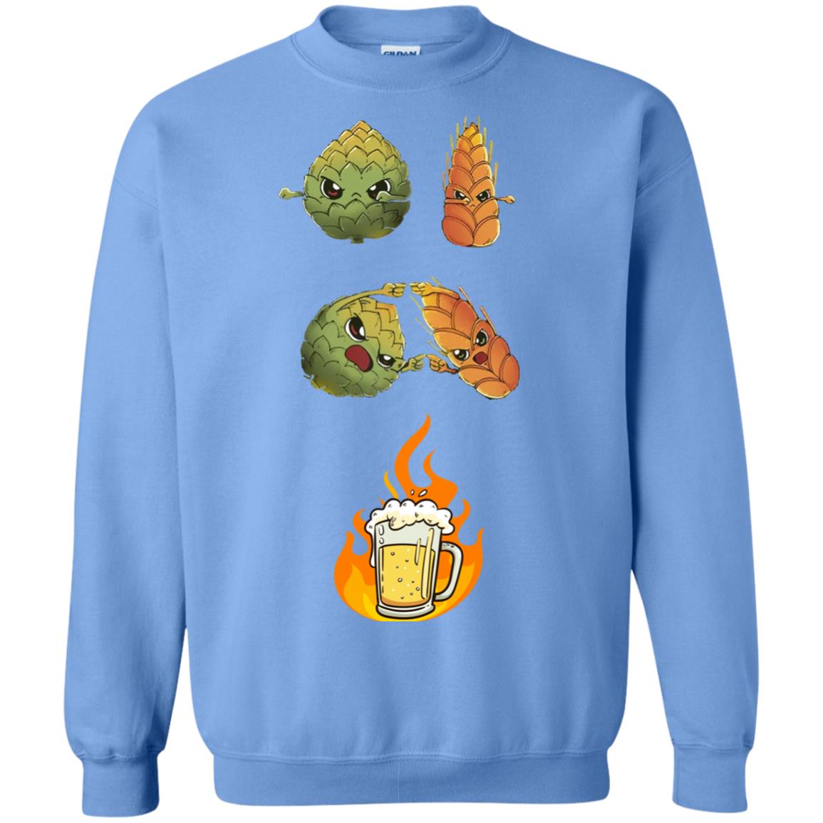 Beer Lover T-shirt Beer Fusion Carolina Blue