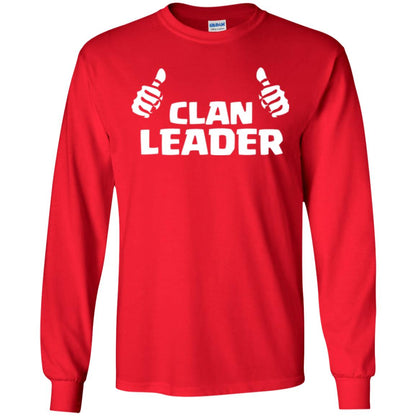 Mobile Gamers T-shirt Clan Leader Red
