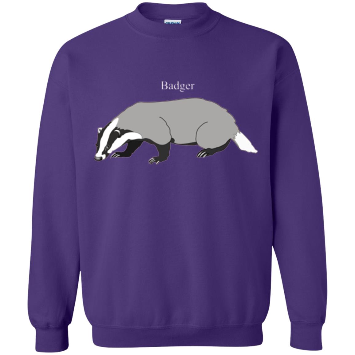Fierce Badger T-shirt Purple