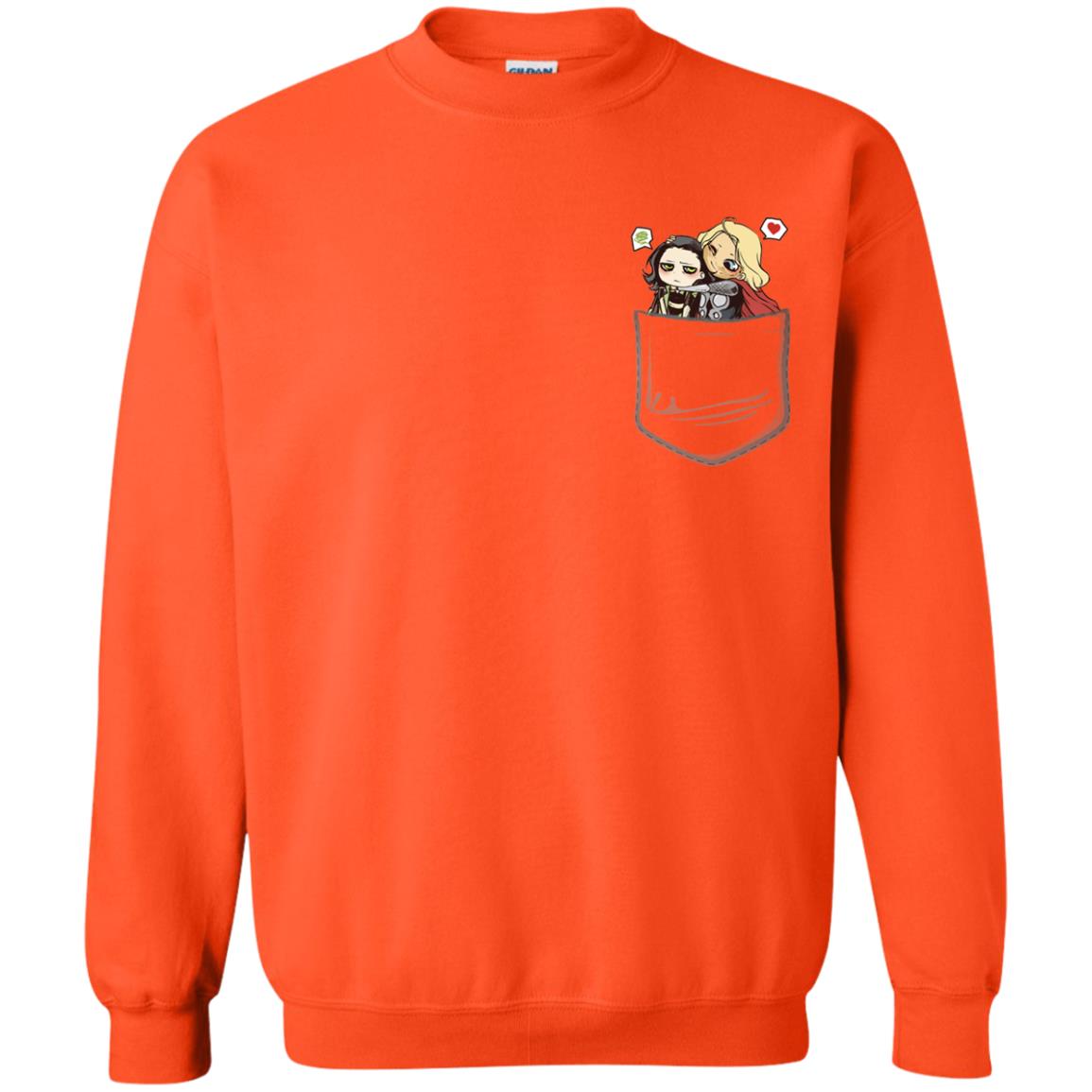 Thornloki In Pocket Movie Shirt Orange