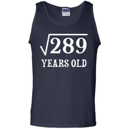 Brithday T-shirt Square Root Of 289 Navy