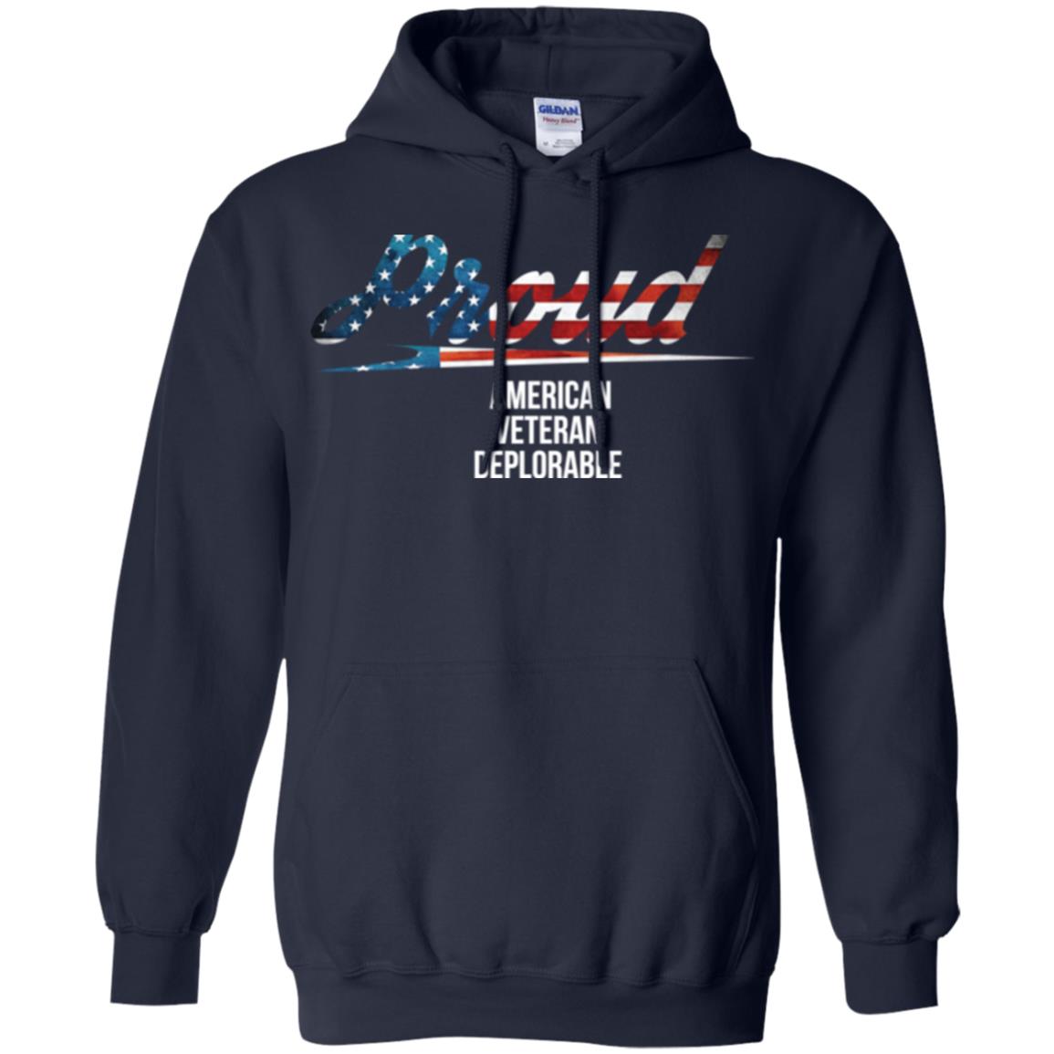 Veteran T-shirt Proud American Veteran Deplorable Navy
