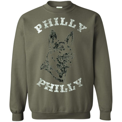 Dog Lover T-shirt Philly Philly Football Underdog Fan Military Green