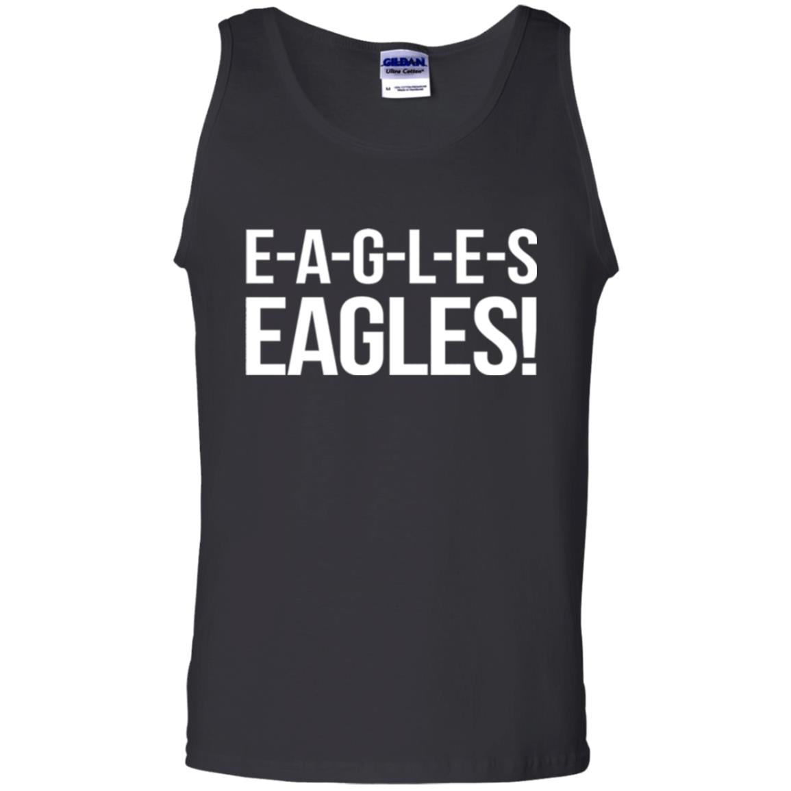 E-a-g-l-e-s Eagles Chant T-shirt Black