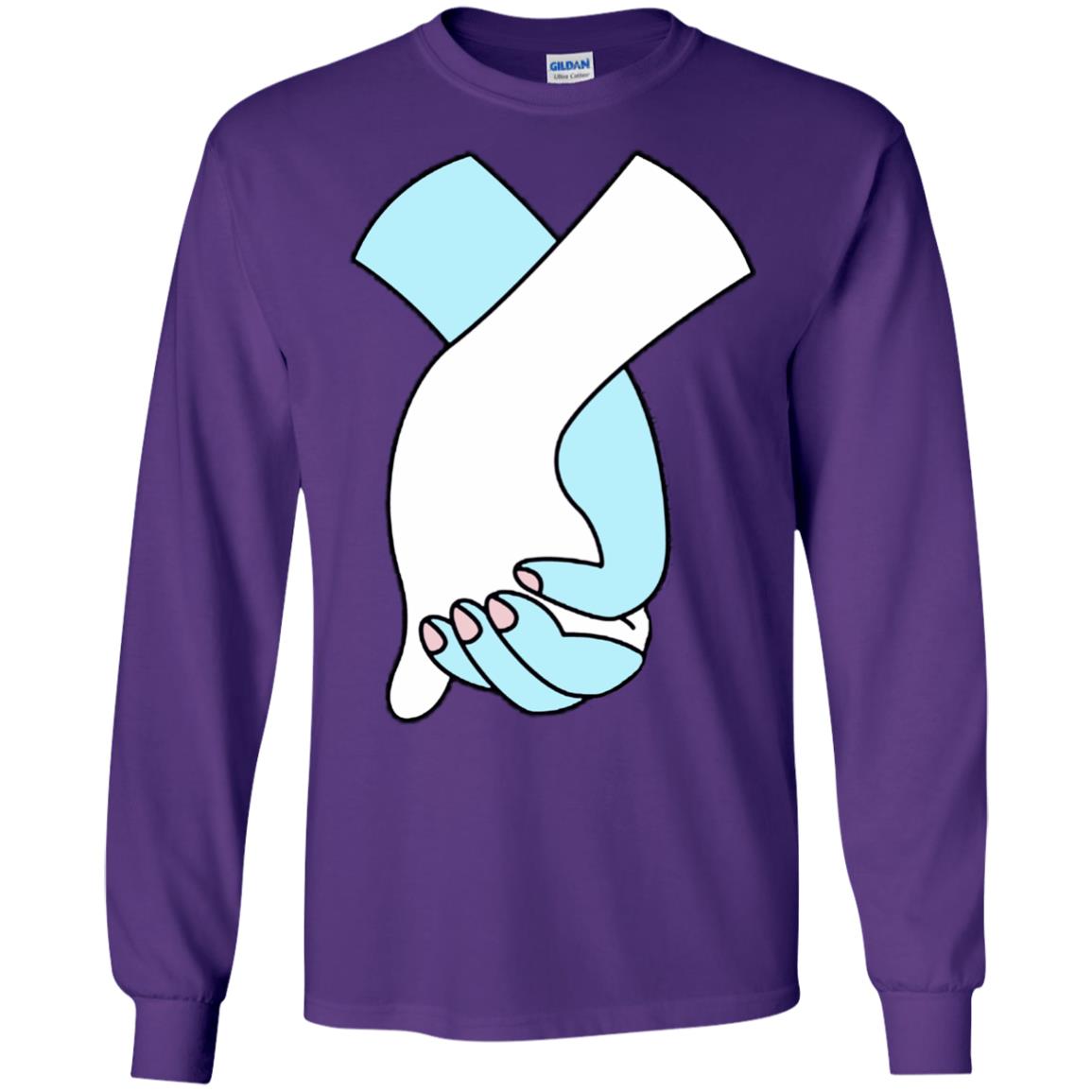 Holding Hands Love Simon Shirt Purple