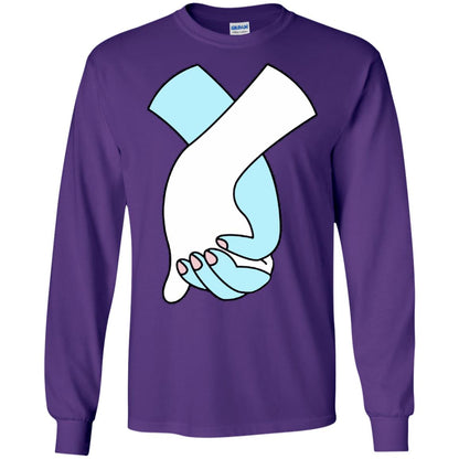 Holding Hands Love Simon Shirt Purple