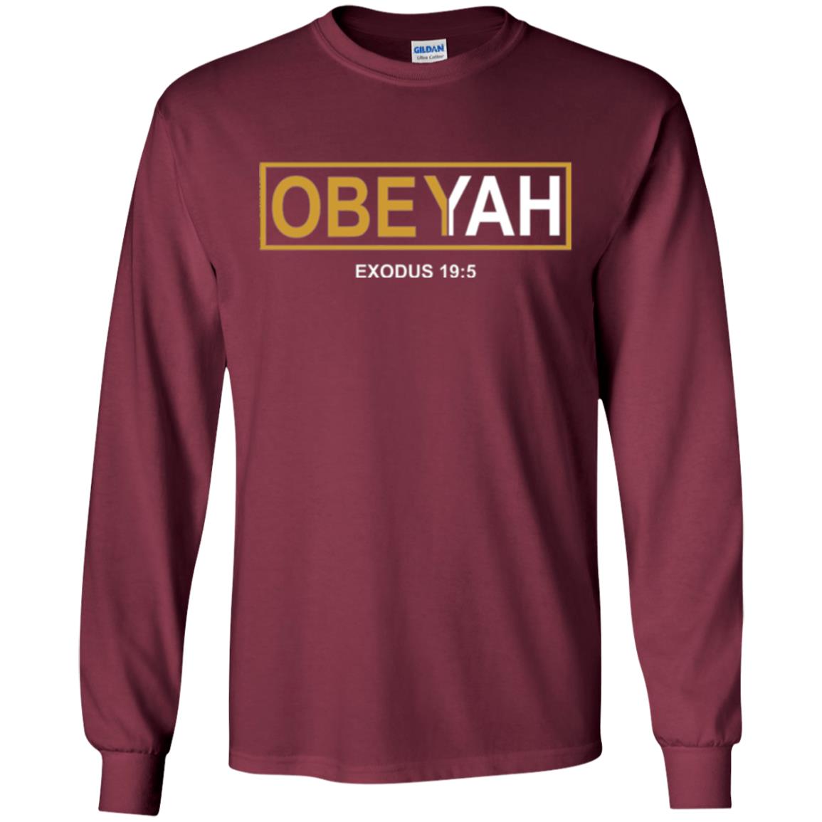 Yahweh Yahshua Yeshua Torah Hebrew Roots Movement T-shirt Maroon