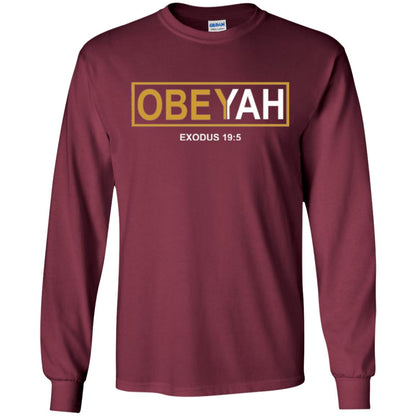 Yahweh Yahshua Yeshua Torah Hebrew Roots Movement T-shirt Maroon