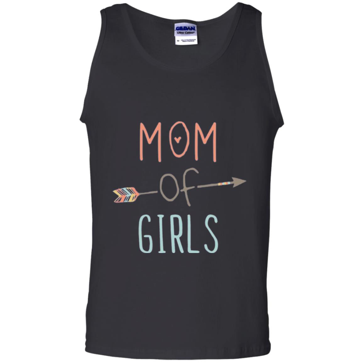 Mommy T-shirt Mom Of Girls Black
