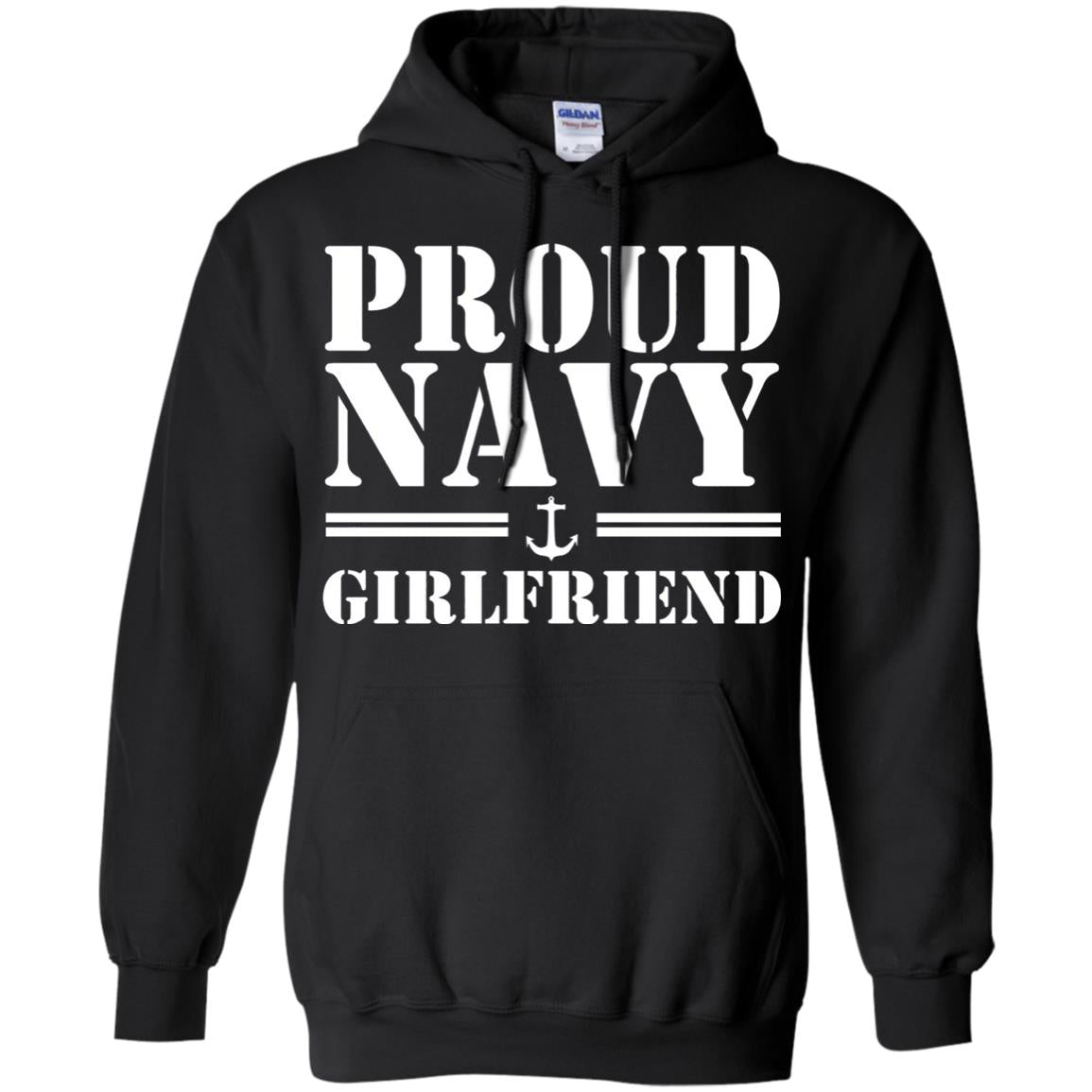 Pride U.s. Army Shirt Proud Navy Girlfriend Black