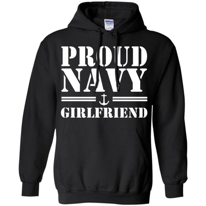 Pride U.s. Army Shirt Proud Navy Girlfriend Black