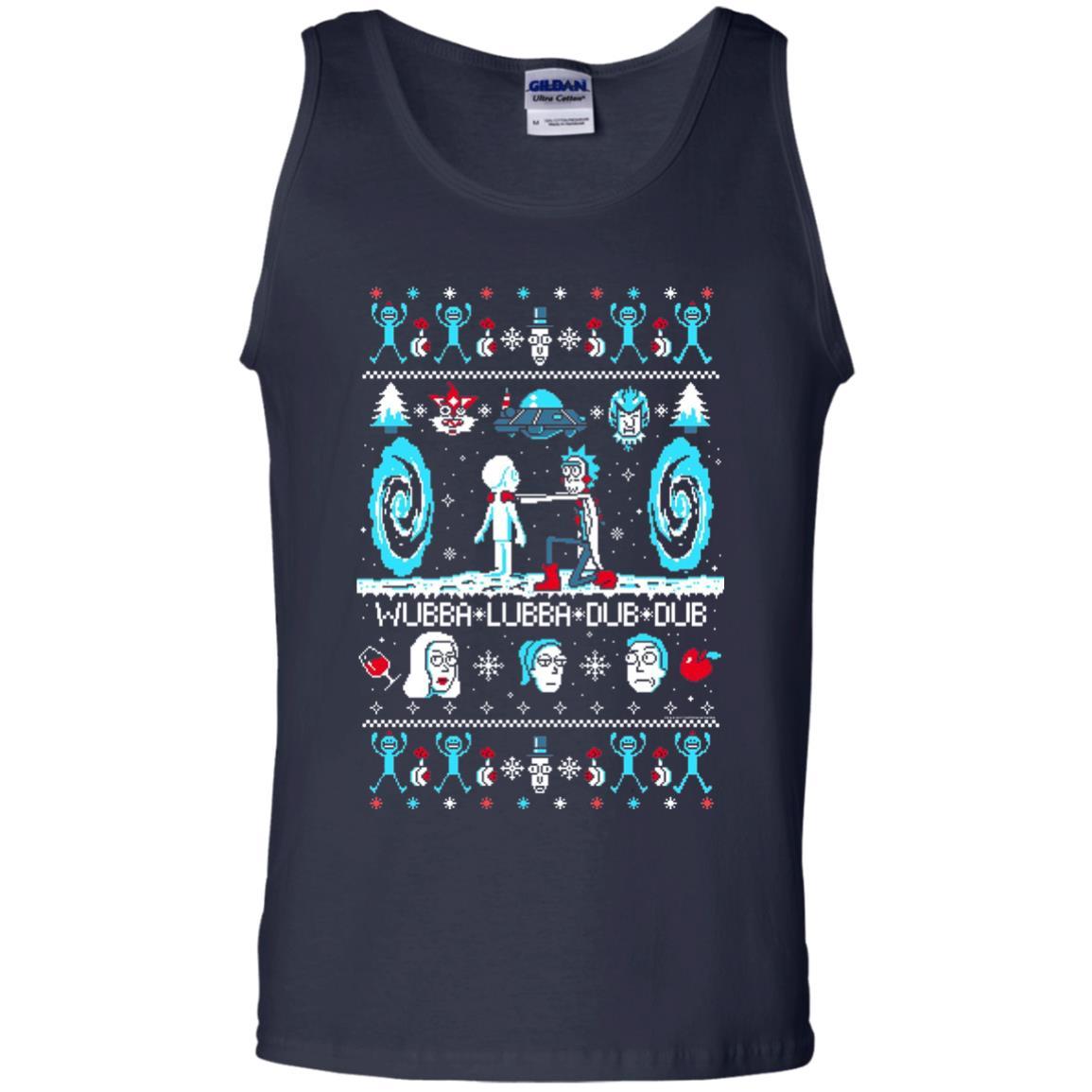 Film T-shirt Build A Snowmorty T-shirt Navy