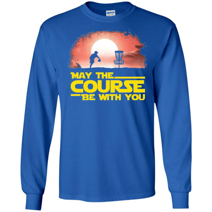 May The Course Be With You T-shirt Royal