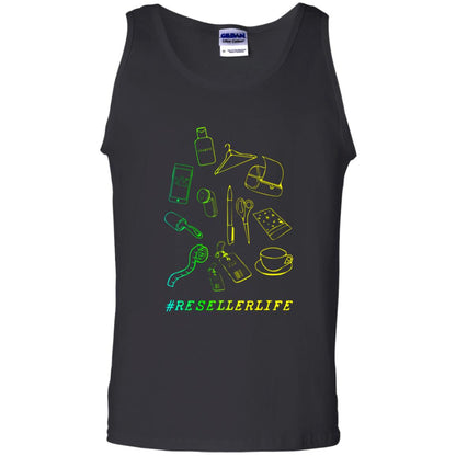 Reseller Life Entrepreneur Self Employed Reselling Gift Shirt Black