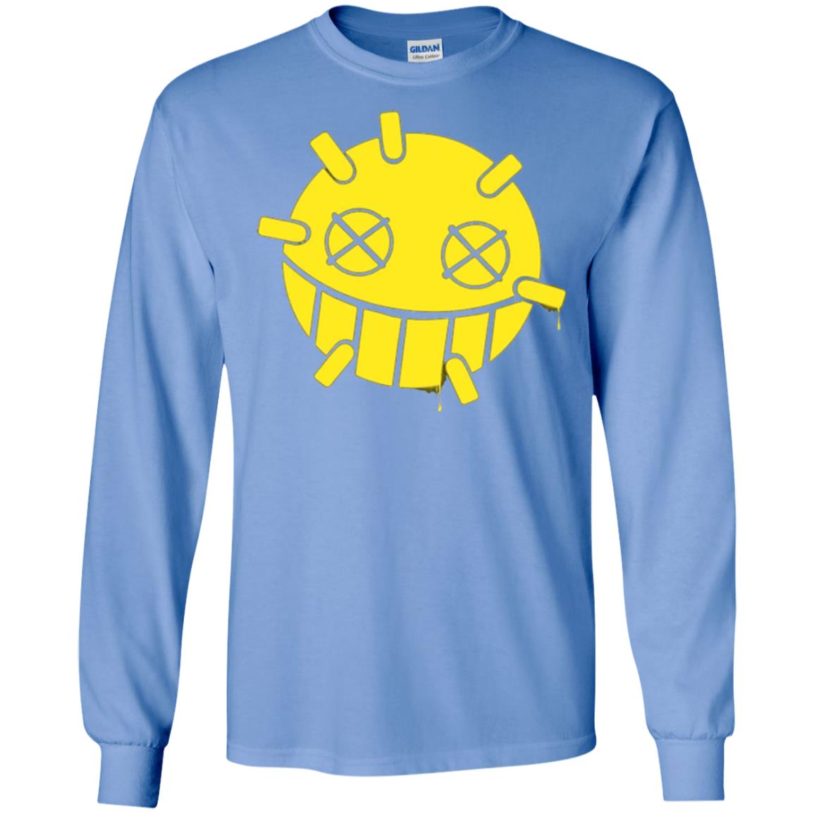 Overwatch Junkrat Smiley Spray T-shirt Carolina Blue