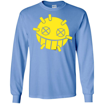 Overwatch Junkrat Smiley Spray T-shirt Carolina Blue