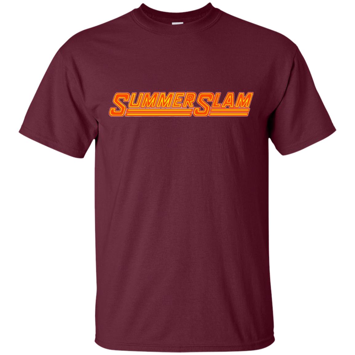 Summer Slam Time Shirt Maroon