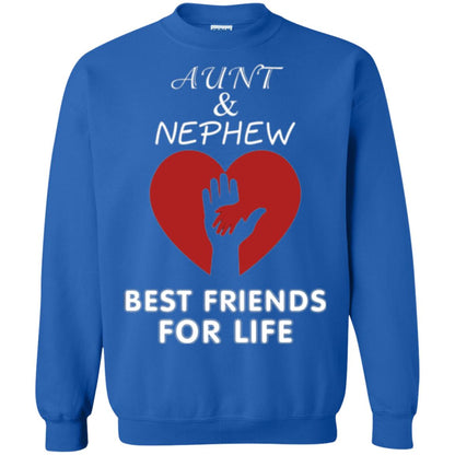 Family T-shirt Aunt And Nephew Best Friends For Life Royal