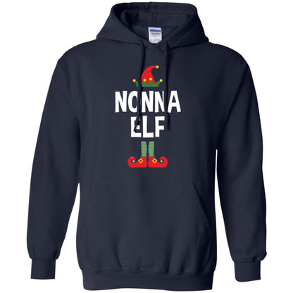 Christmas T-shirt Nonna Elf Christmas Pajamas Navy