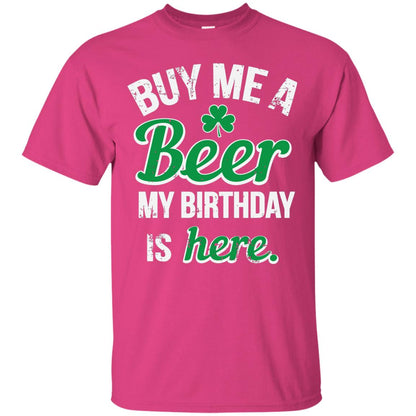 Buy Me A Beer Saint Patricks Day T-shirt Heliconia