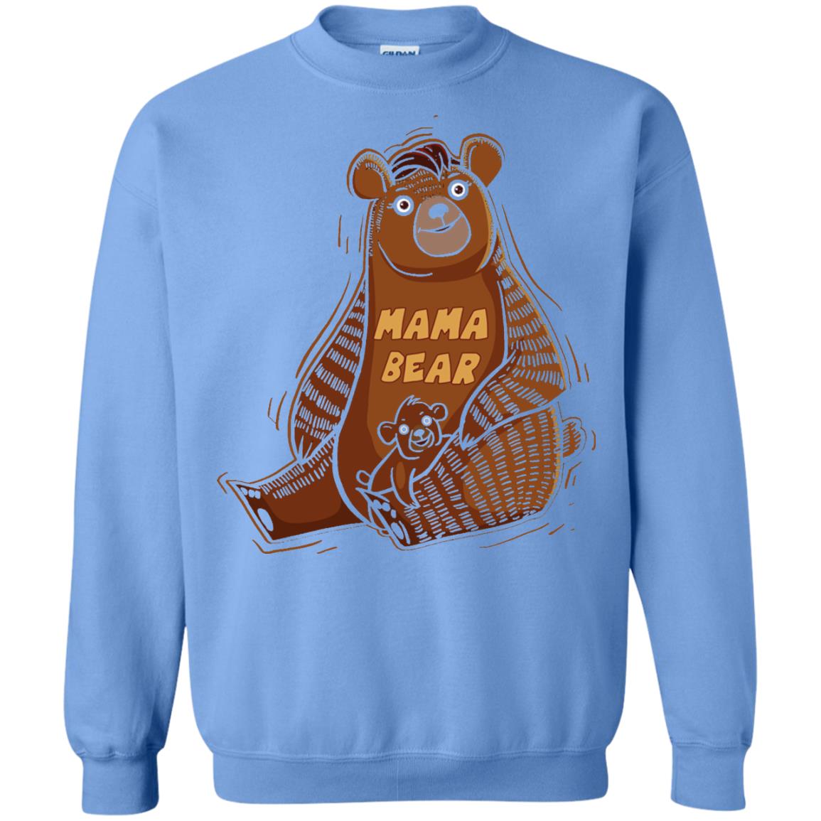First Time Mothers Day Shirts Mama Bear Carolina Blue