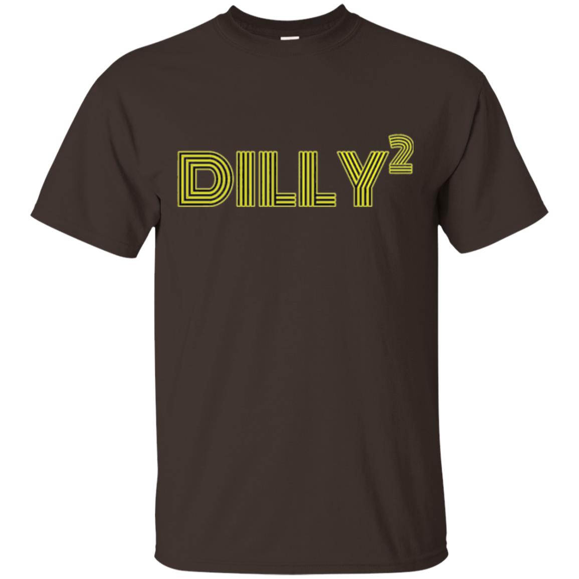 Christmas T-shirt Dilly Squared Dark Chocolate