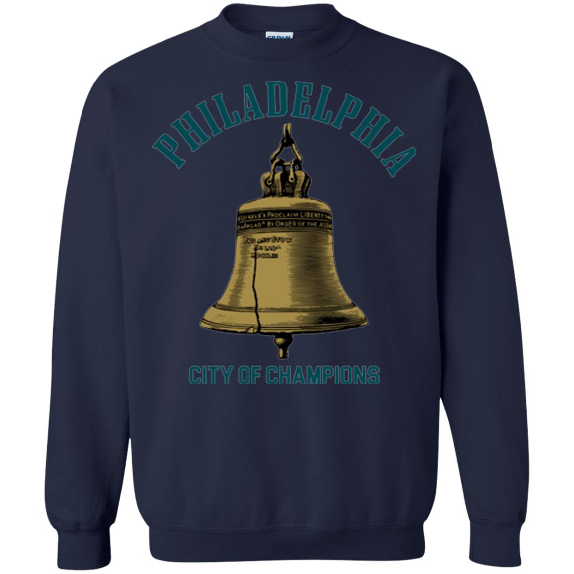 Football T-shirt Philadelphia City Of Champions Navy