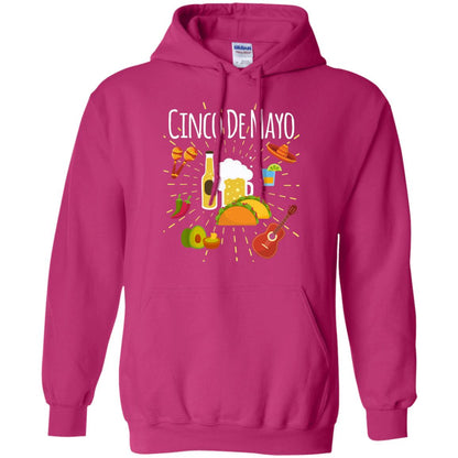 Cinco De Mayo Beer Tacos Guitar Mexico Shirt Heliconia