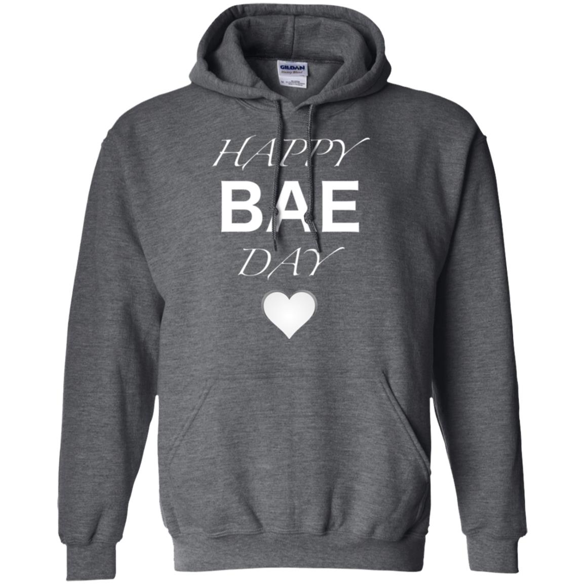 Valentine_s Day T-shirt Happy Bae Day Dark Heather