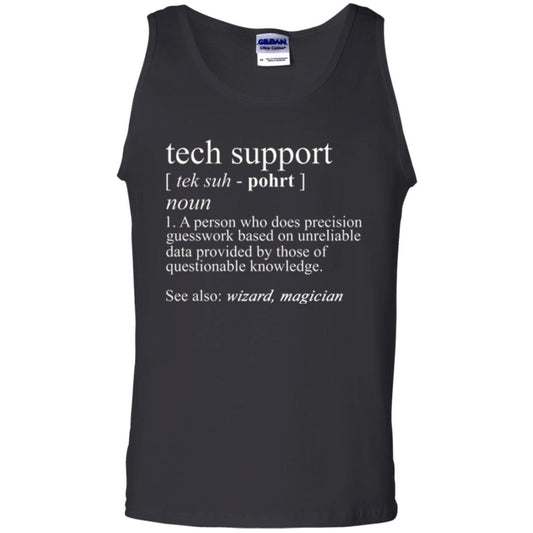 Tech Support T-shirt Black