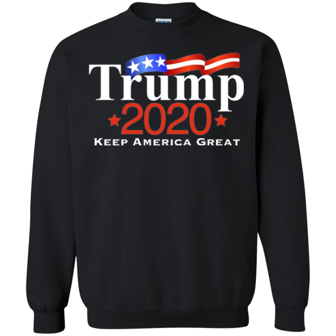 Pro Trump 2020 Keep America Great T-shirt Black