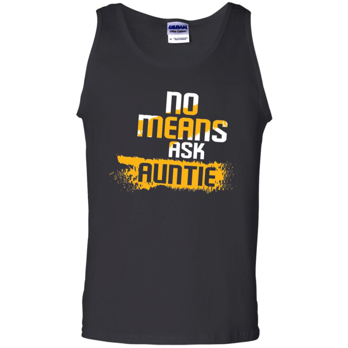 No Mean Ask Auntie Aunt Shirt For Womens Black