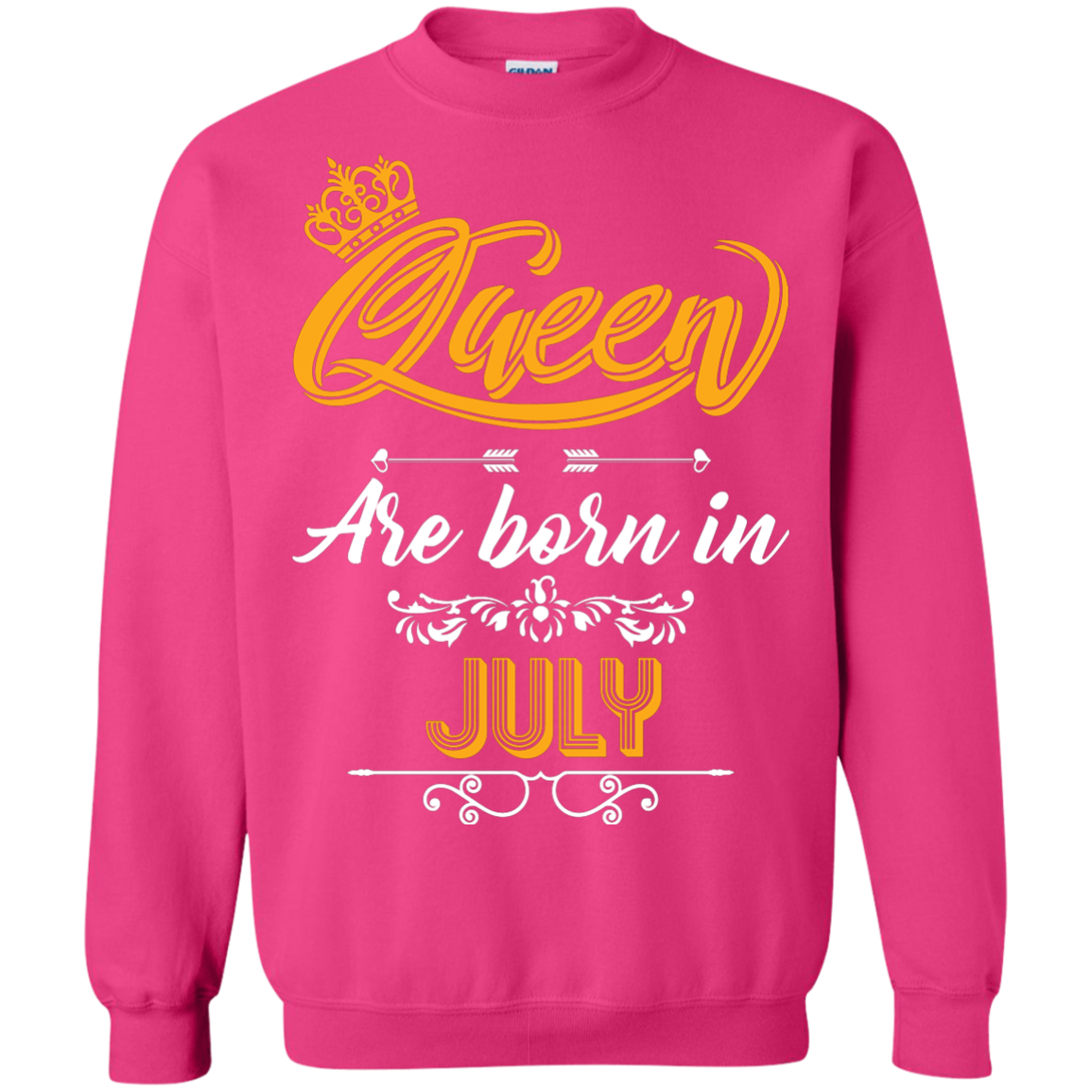 Brithday T-Shirt Queen Are Born In July Heliconia