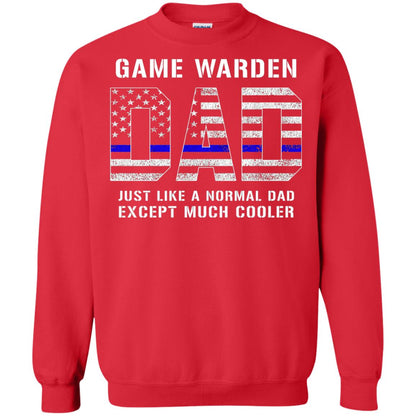 Game Warden Dad Normal Cooler Fathers Day Tbl Shirt Red