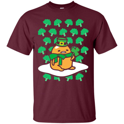 St. Patrick_s Day T-shirt Clover Maroon