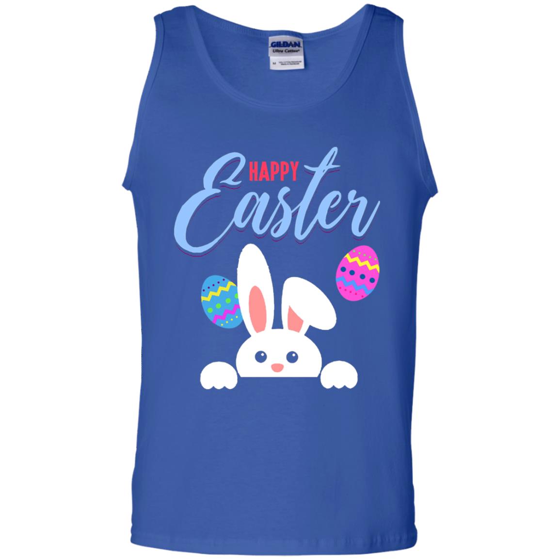 Emoji Bunny Egg Happy Easter Shirt Royal