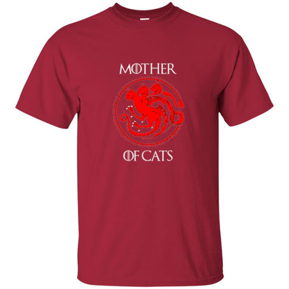 Cat Lovers T-shirt Mother Of Cat Cardinal