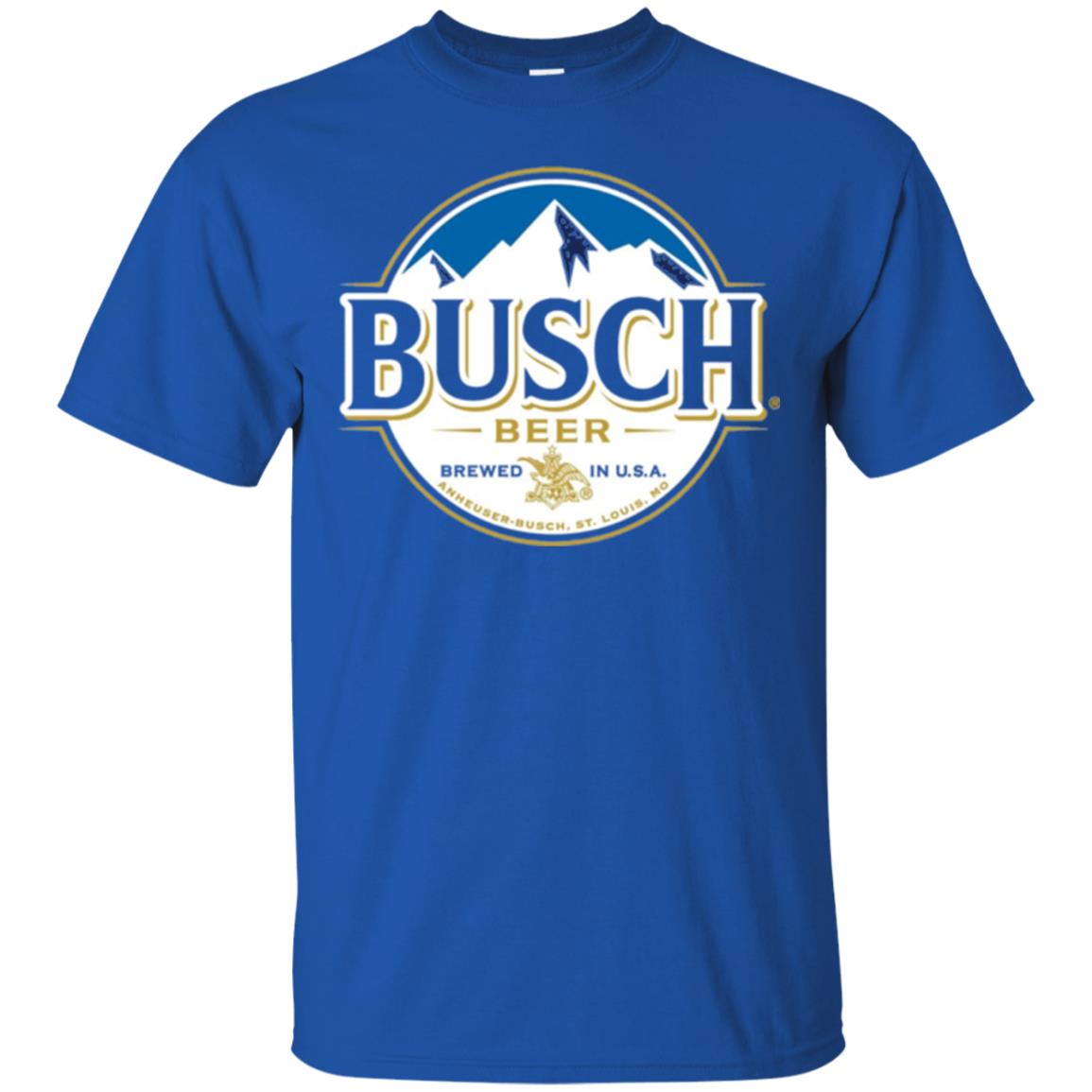 Beer Lovers T-shirt Busch Beer Royal