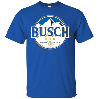 Beer Lovers T-shirt Busch Beer Royal